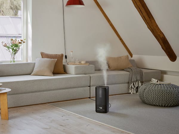 Luftbefeuchter Oliver, schwarz