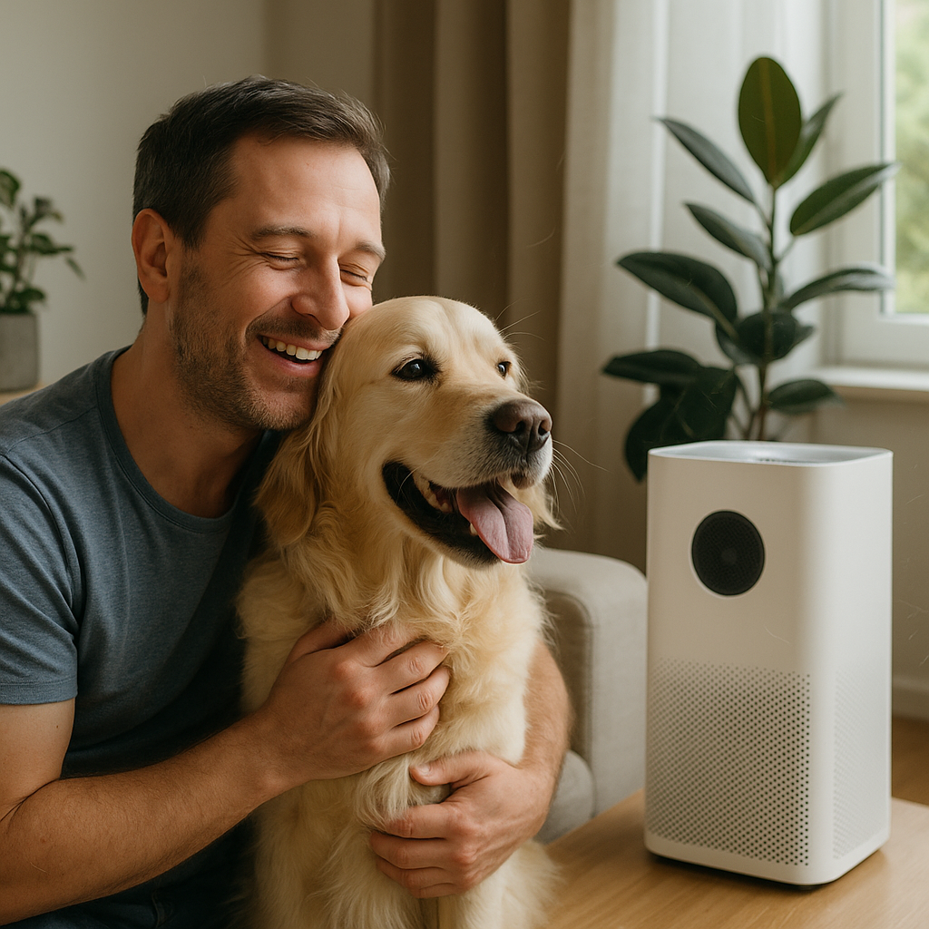 Luftreiniger gegen Haustierhaarallergie
