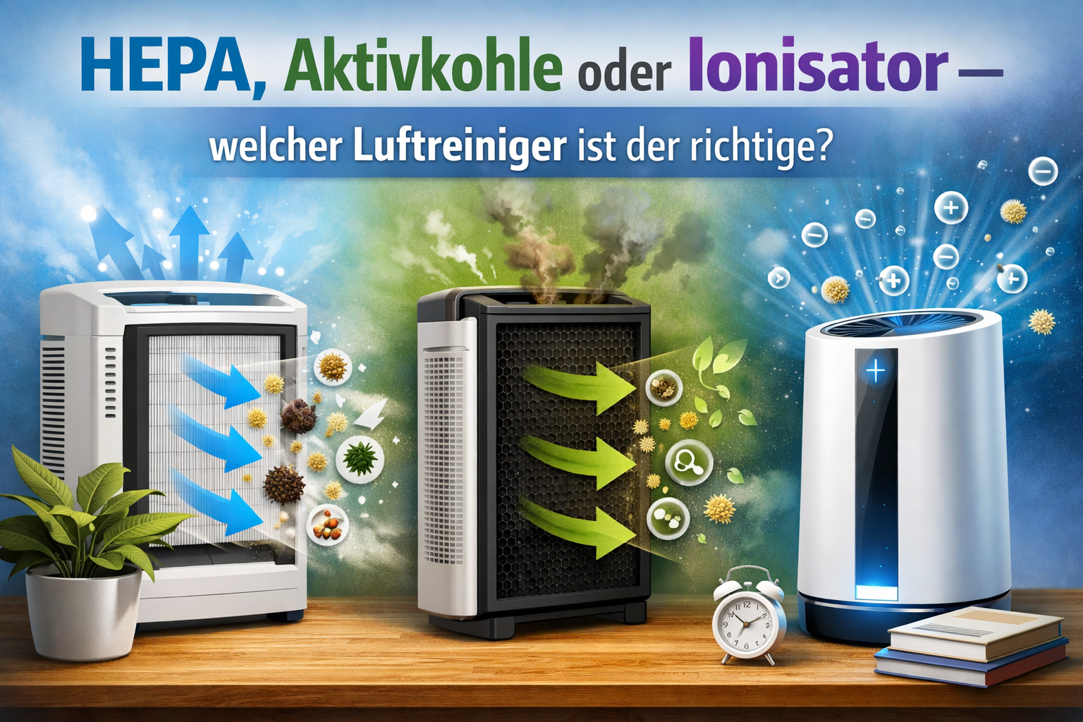 Bild mit HEPA, Aktivkohlefilter oder Ionisator