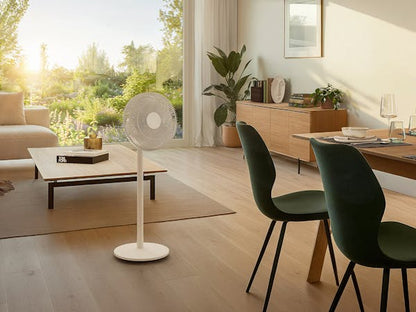 Bild vom Ventilator Finn in weiss im Wohnzimmer