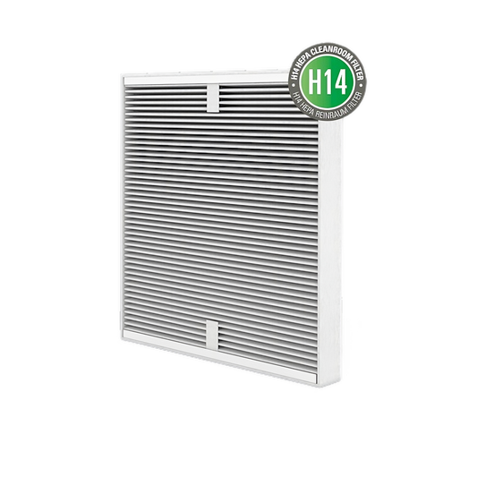 Dual-H14-Filter für Roger little: HEPA und Aktivkohle