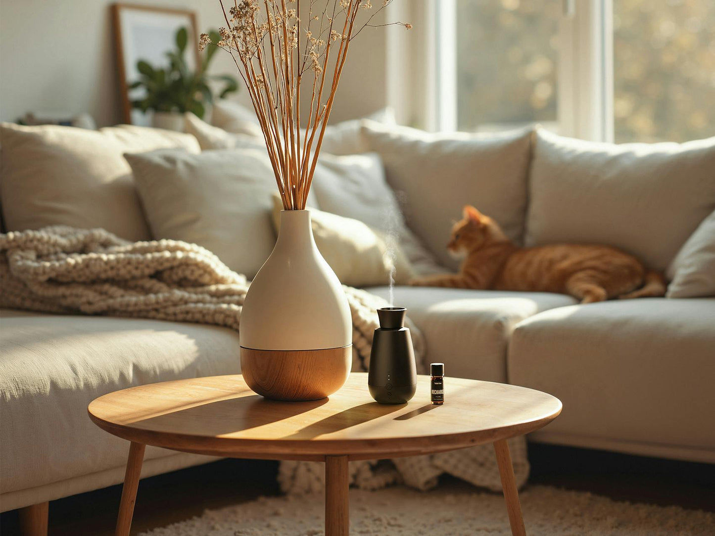 Mobiler Aroma Diffuser Ella, schwarz