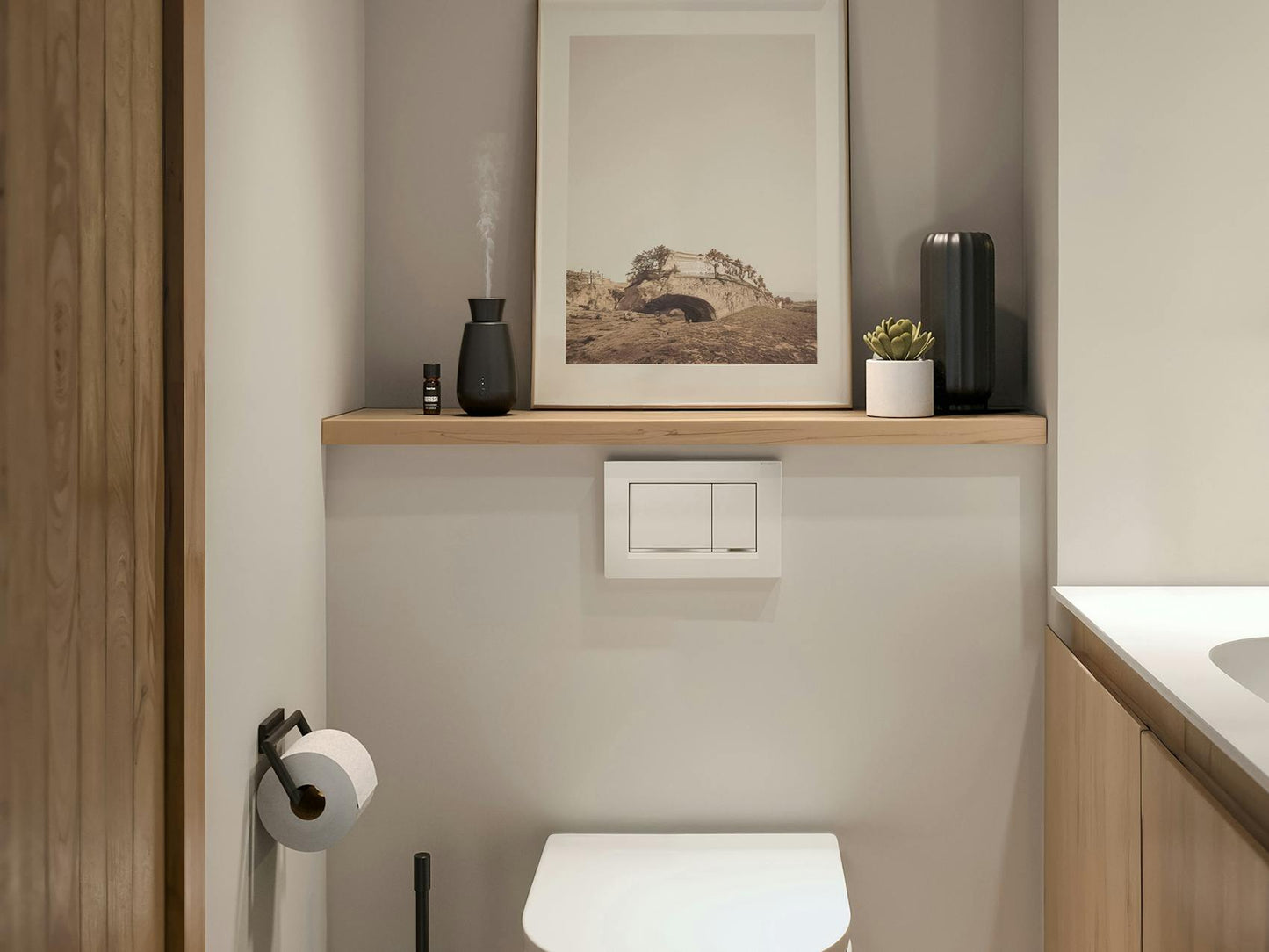 Mobiler Aroma Diffuser Ella, schwarz