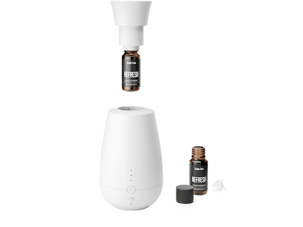 Mobiler Aroma Diffuser Ella, weiss