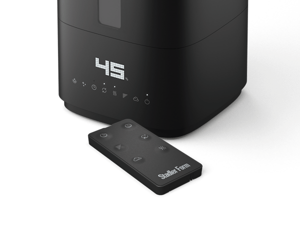 Luftbefeuchter Oliver, schwarz