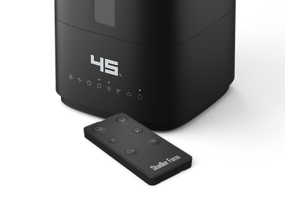 Luftbefeuchter Oliver, schwarz